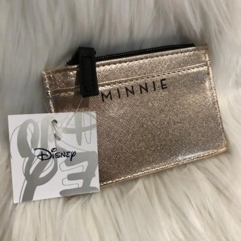 Disney Minnie Mouse Matching Wristlet & Card Case Set